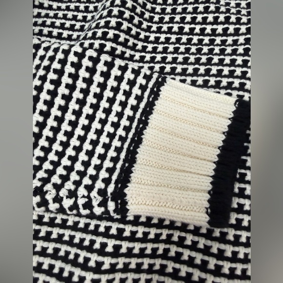 MADEWELL SMALL Textured-Stitch Crewneck Sweater in 100% Cotton NY459 - Picture 5 of 6